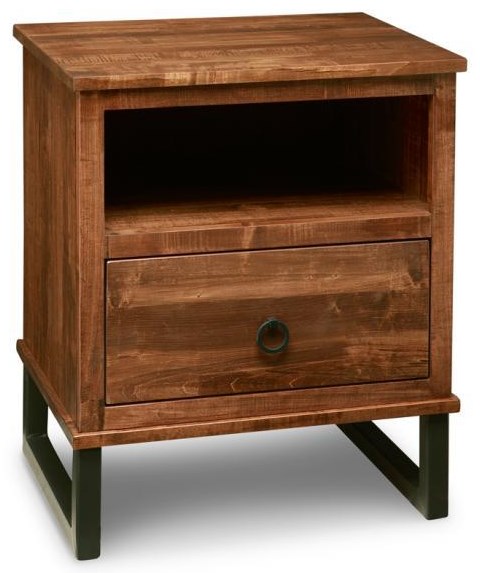 Solid maple nightstand cheap